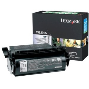 Toner Original - Lexmark 1382925 Negro | Para uso con Impresoras Lexmark Optra S1250, S1255, S1620, S1625, S1650, S1855, S2420, S2450, S2455 Lexmark 1382925  Rendimiento Estimado 17.600 Páginas con cubrimiento al 5%